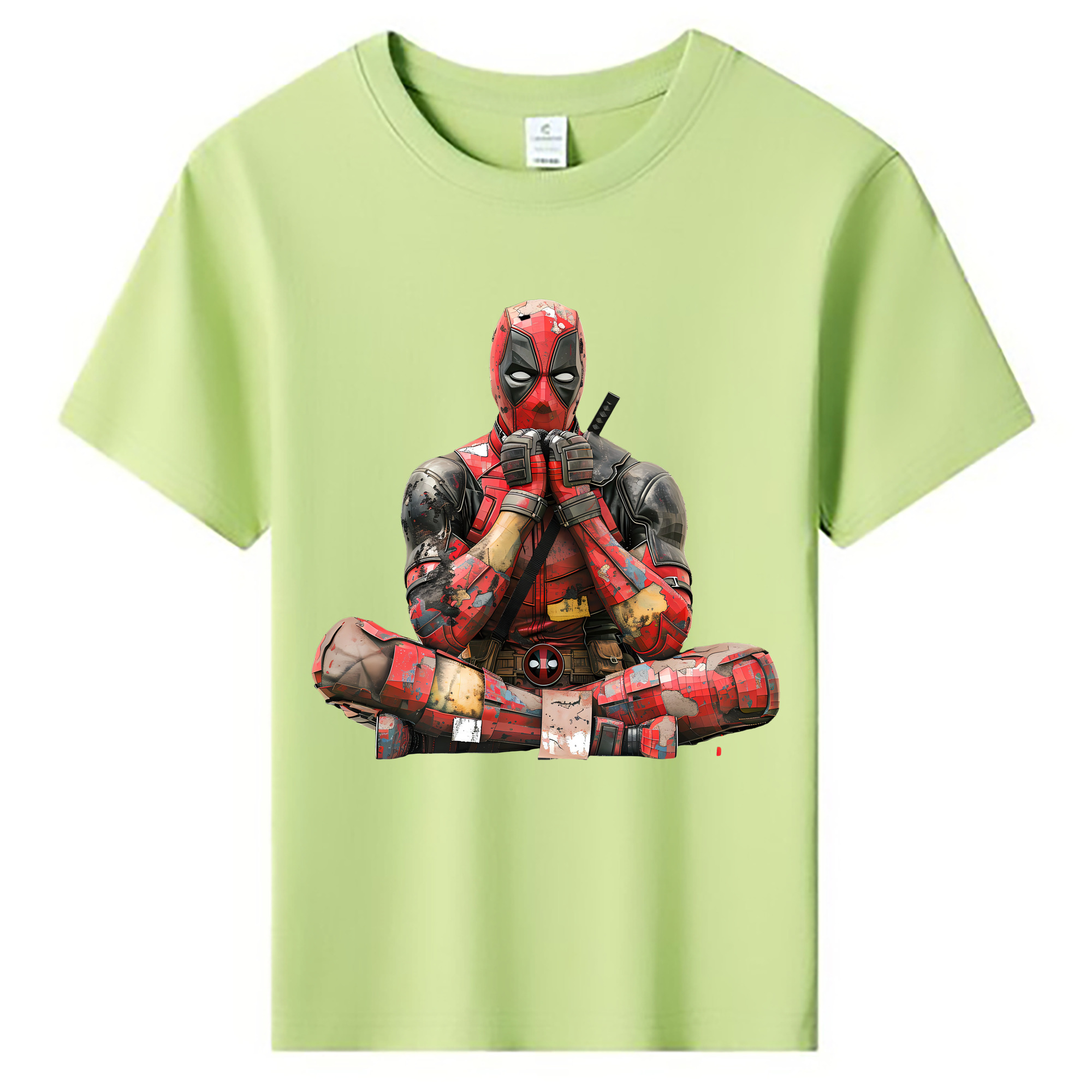 （画像用） Deadpool デッドプール 綿100％キッズTシャツ（フロントプリント）